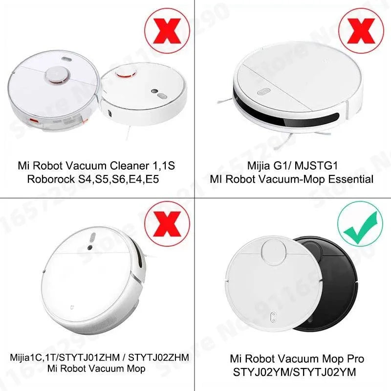 Main Side Brush Mop Cloth HEPA Filter For Xiaomi Mi Robot Va