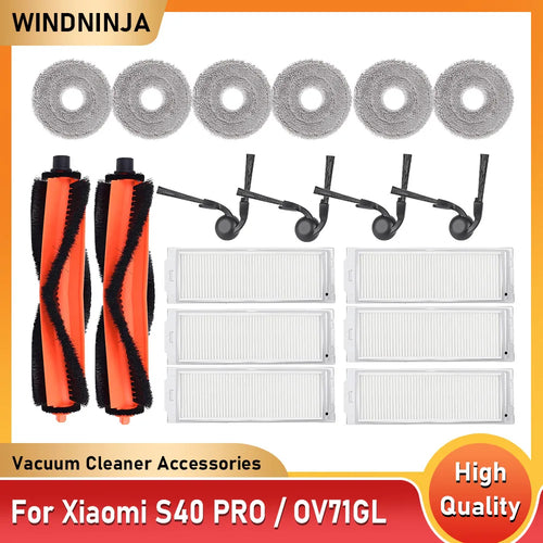 Complete Spare Parts Bundle for Xiaomi S40 PRO / OV71GL Robo