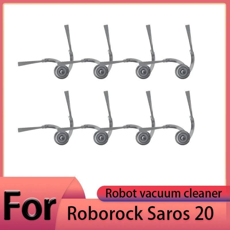 Roborock Saros 20 Robot Vacuum Cleaner Accessories Main Brush Side Brush HEPA Filter Mop Cloths Dust Bag Spare Parts