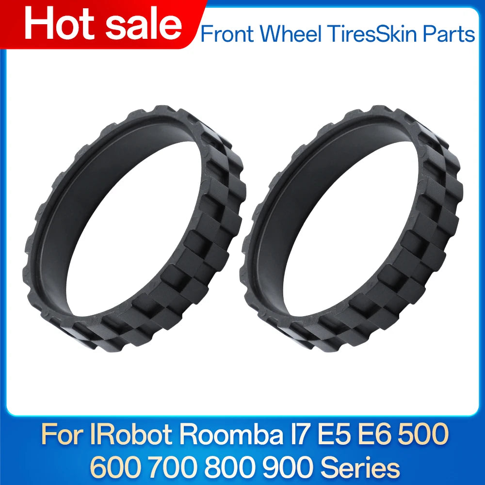 Tires Skin Parts For IRobot Roomba I7 E5 E6 500 600 700 800 