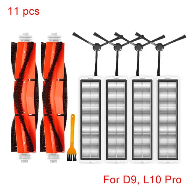 For Xiaomi Dreame D9 Dreame Bot L10 Pro Trouver Robot LDS Vacuum Finder Spare Parts Accessories Main Side Brush Mop Hepa Filter