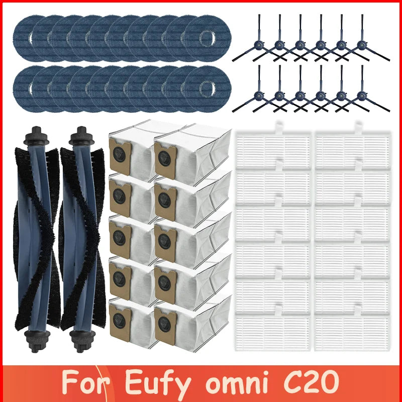 Fit For Eufy Omni C20 Robot Spare Vacuum Cleaner Accessories