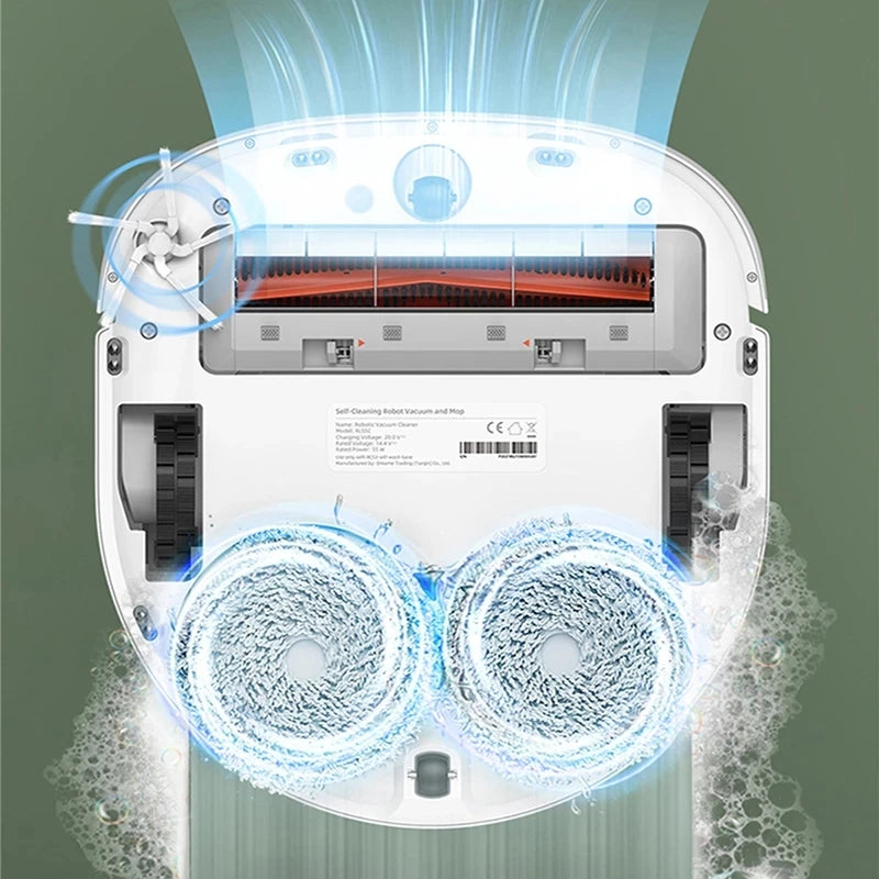 For XiaoMi Dreame Bot W10 Self-Cleaning Robot Vacuum And Mop