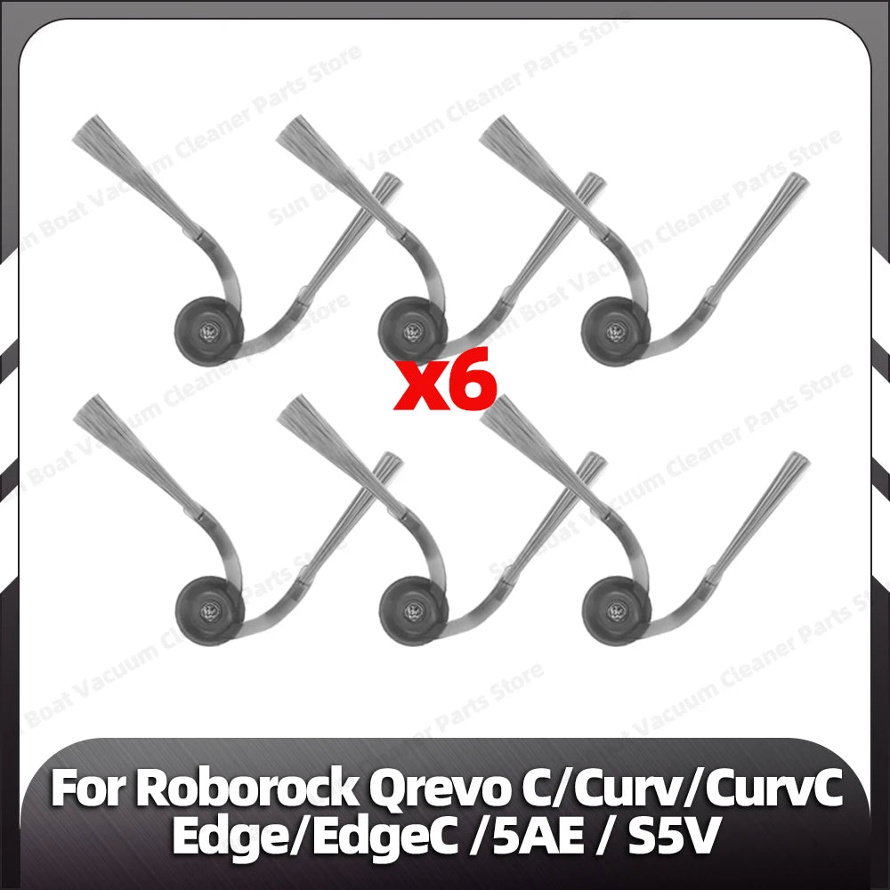 Fit for Roborock Qrevo C/QrevoC Pro/Curv/CurvC/Edge/EdgeC/5AE/S5V/S5X/5AI/5XC Main Side Brush HEPA Filter Mop Pad Dust Bag Parts