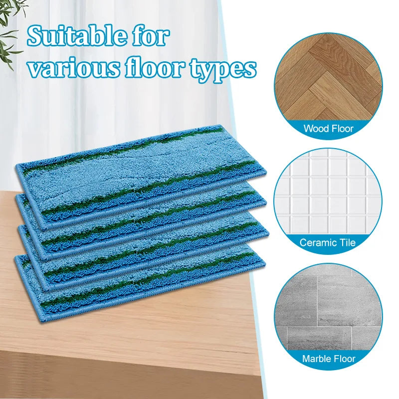 Detachable Mop Pads for IRobot Braava Jet M6 Series Robot Up