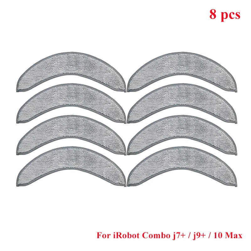 For IRobot Roomba Combo J7+ J9+ 10 Max Robot Vacuum Cleaner Part Main Side Brush HEPA Filter Mop Cloth Accessories Replacement