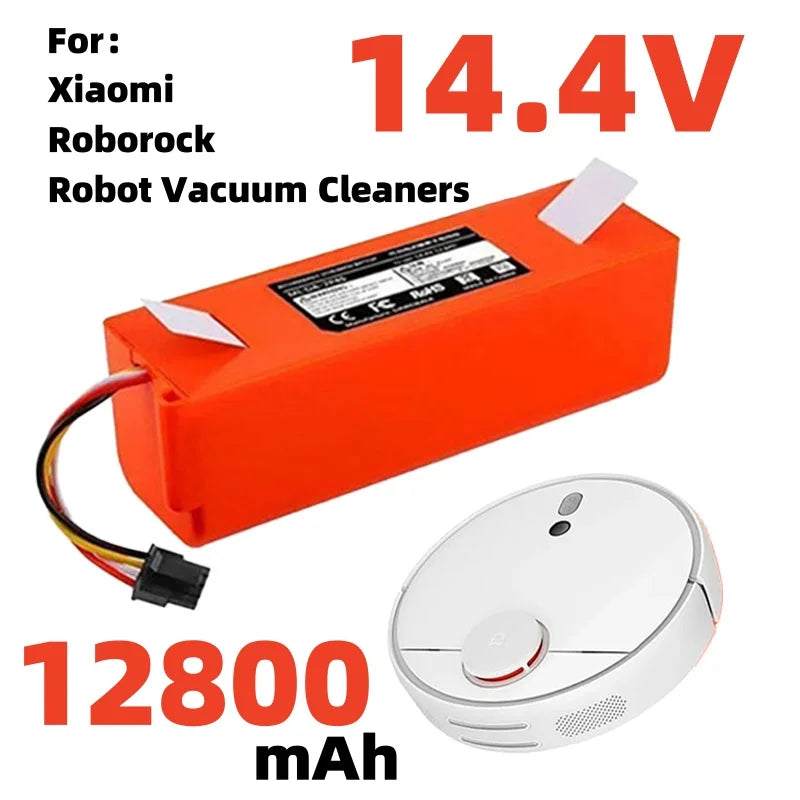 14.4V 12800mAh Replacement Battery for Xiaomi Roborock S55 S